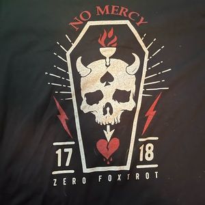 ZeroFoxtrot No Mercy T-Shirt. Large.Members Edition